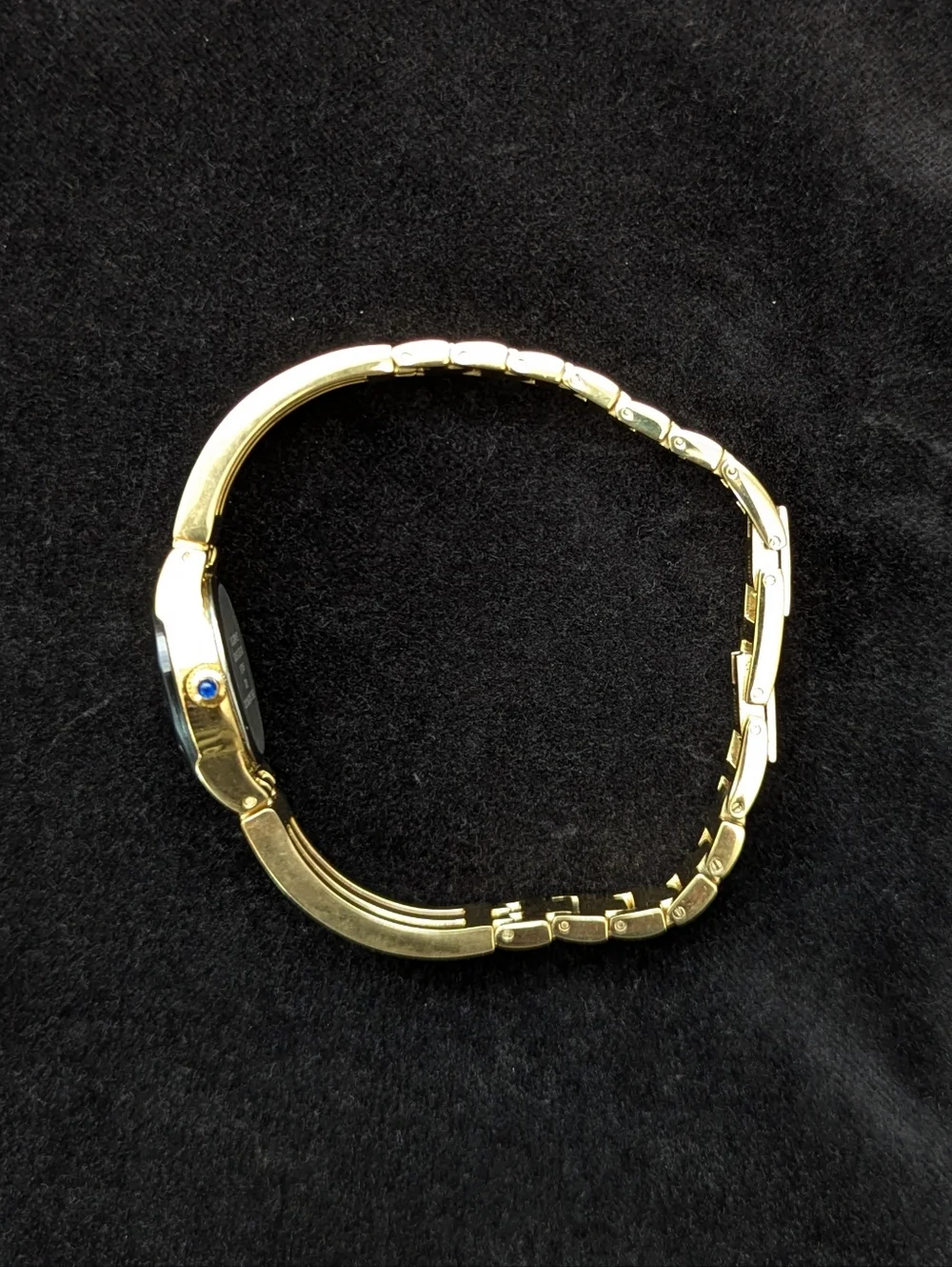 Armitron Gold-Tone Women's Bracelet Watch with Black Dial